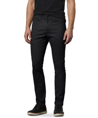 mens black slim chino pants