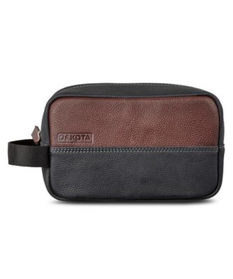 genuine leather toiletry bag