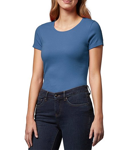 Women's Fitted Crew Neck T-Shirt | Mark's