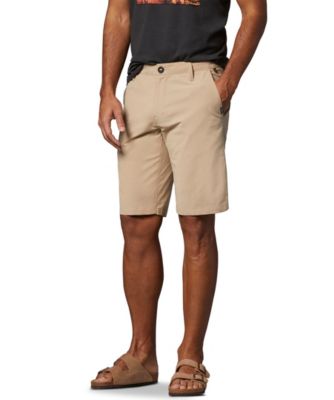 mens stretch khaki shorts