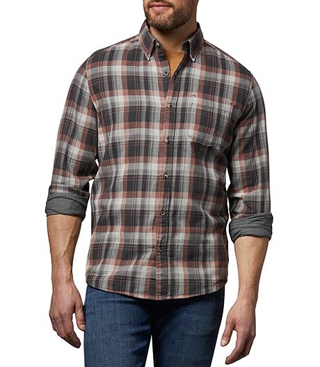 Men's Double Layer Shirt - Modern Untucked Fit | Mark's