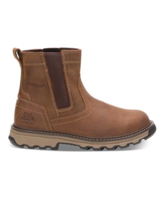 caterpillar slip on work boots