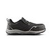Men's Steel Toe Composite Plate Slip On Safety Shoes - Black