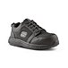 Men's Aluminum Toe Steel Plate Lace Up Athletic Safety Shoes - Black