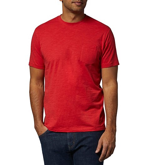 Men's Garment Wash Crew Neck T-Shirt | Mark's