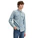 Men's Barstow Cotton Twill Classic Fit Long Sleeve Western Shirt