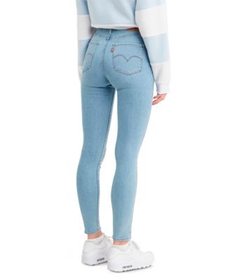 levi's 721 high rise skinny grey