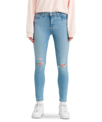 levi's 721 high rise skinny grey