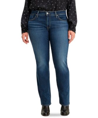 levi's 314 shaping straight jeans plus size