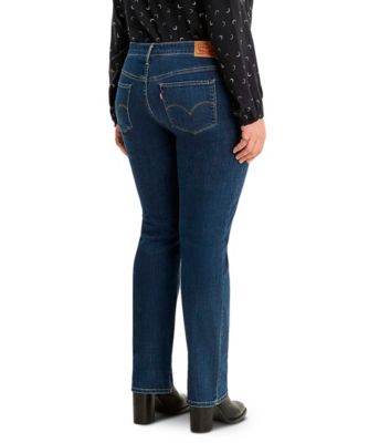 levi's women's plus size 314 shaping straight jean