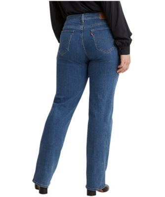 levi's 314 shaping straight jeans plus size