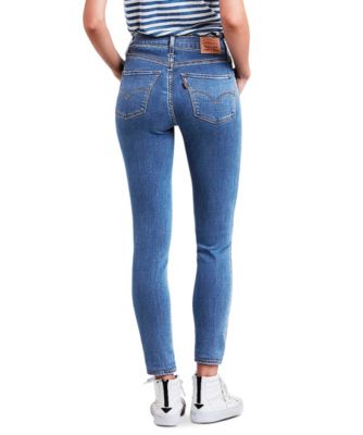 ladies high waisted levi jeans