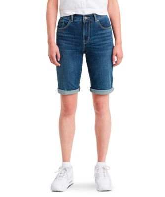 levi's bermuda shorts women's