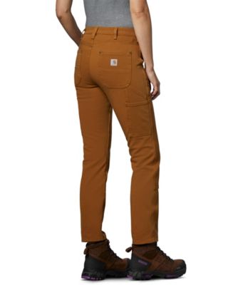 women's carhartt double front pants