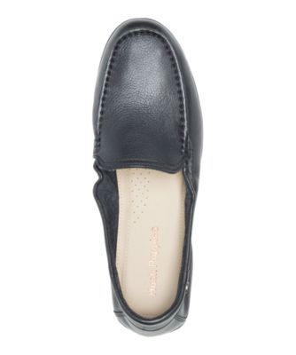 hush puppies loafers womens black