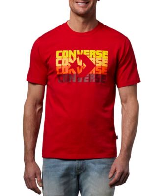 t shirt converse femme or