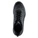 Men's Knit Lace Up Shoes with  Arch Fit Insoles Black  - Wide