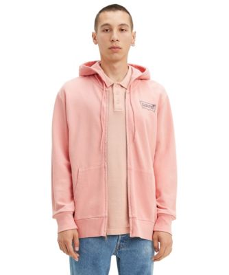 levis pink hoodie mens