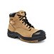 Men's Steel Toe Composite Plate Quad Comfort FRESHTECH 6 Inch Work Boots - Tan