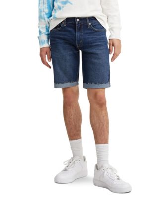 skinny fit jean shorts