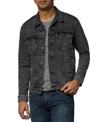 levis black jeans jacket