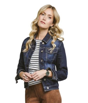 womens soft jean jacket