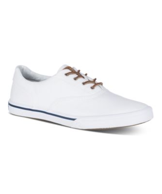 sperry white tennis shoes