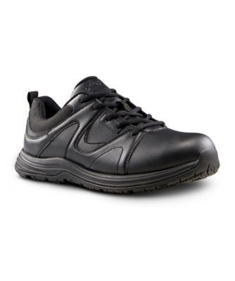 mens black non skid shoes