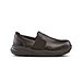 Women's Steel Toe Steel Plate Anti-Slip Slip On Oxford Safety Shoes - Black