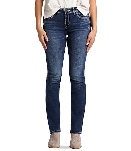 Women's Avery  High Rise Slim Bootcut Jeans - Dark Indigo