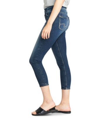 silver avery ankle skinny jeans