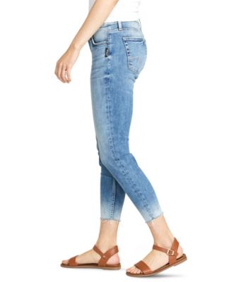 silver elyse mid skinny jeans