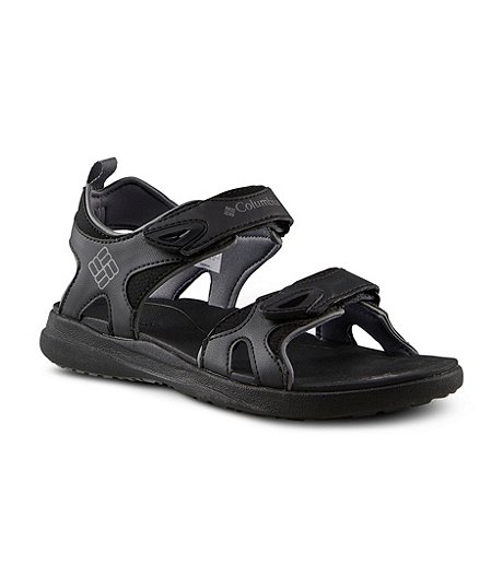 Men’s 2 Strap Sport Sandals - Black