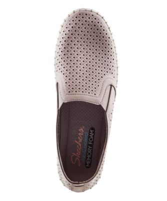 skechers perforated slip on 