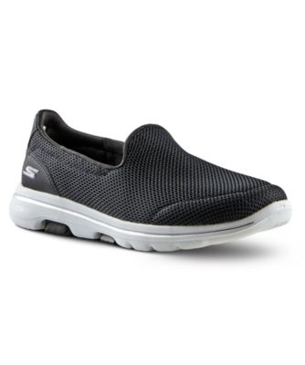 skechers go walk lace up sneakers with mesh detail