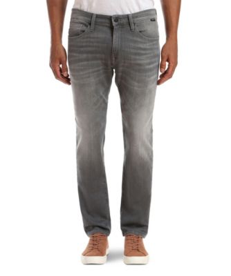 mavi zach straight leg pants grey