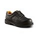 Men's Aluminum Toe Composite Plate Oxford Lace Up Safety Shoes - Black