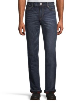 mens jeans lined with flannel