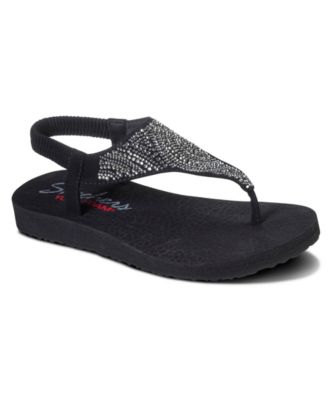 skechers flip flops with back strap