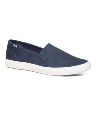 keds navy slip on
