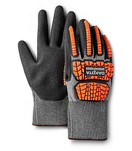 Men's Workpro Series Seamless Impact Gloves