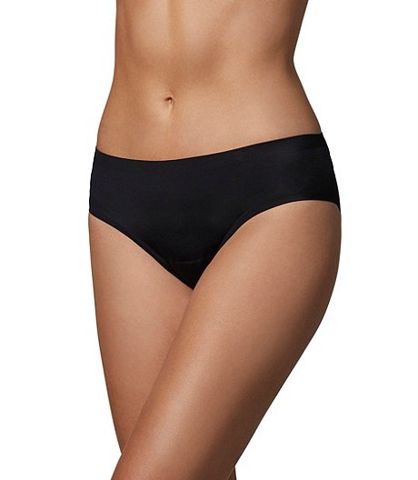 Women's 2 Pack Perfect Fit Panties Invisible Hip Hugger Underwear