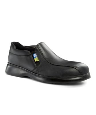 steel toe slip on dress shoes