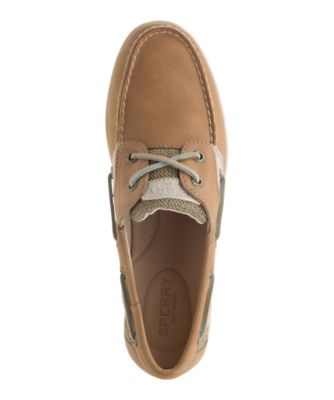 sperry koifish linen oat