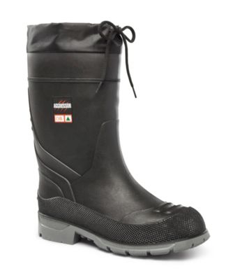 steel toe rain work boots