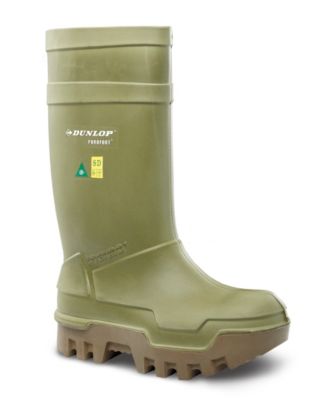 dunlop steel toe rubber boots