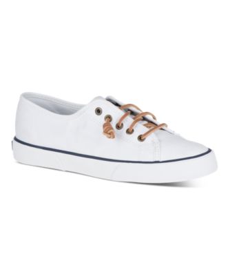 sperry pier view sneaker white