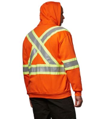 orange heavyweight hoodie