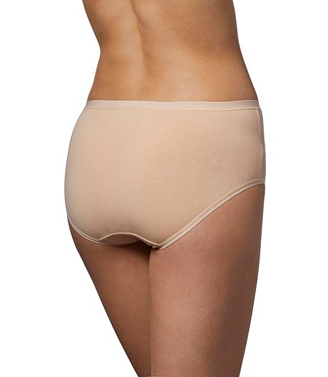 Women's 2 Pack 4 Way Stretch Perfect Fit Hip Hugger Underwear Briefs