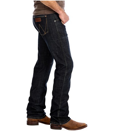 Men's Retro Slim Boot Jeans